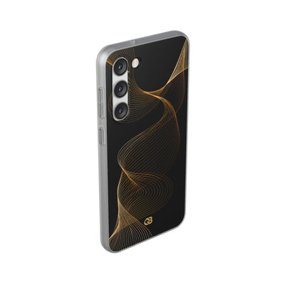 Gold Lite Phone Case for Samsung - Burnished Bronze Helix