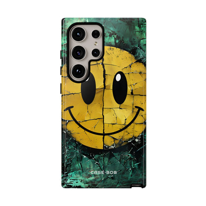Zerbrochener Smiley Samsung S24 Ultra Case - Tough
