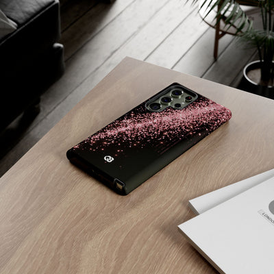 Rose Digital Cascade · Tough Phone Case for Samsung · Pink