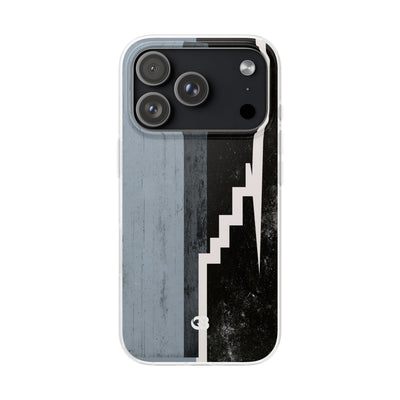 Grey Lite Phone Case for iPhone - Industrial Concrete Void