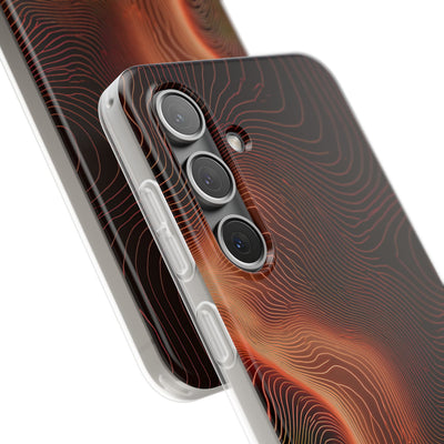 Caldera Ridge · Lite Phone Case for Samsung · Orange