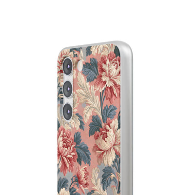 Blush Peony Jacquard · Lite Phone Case for Samsung · Pink