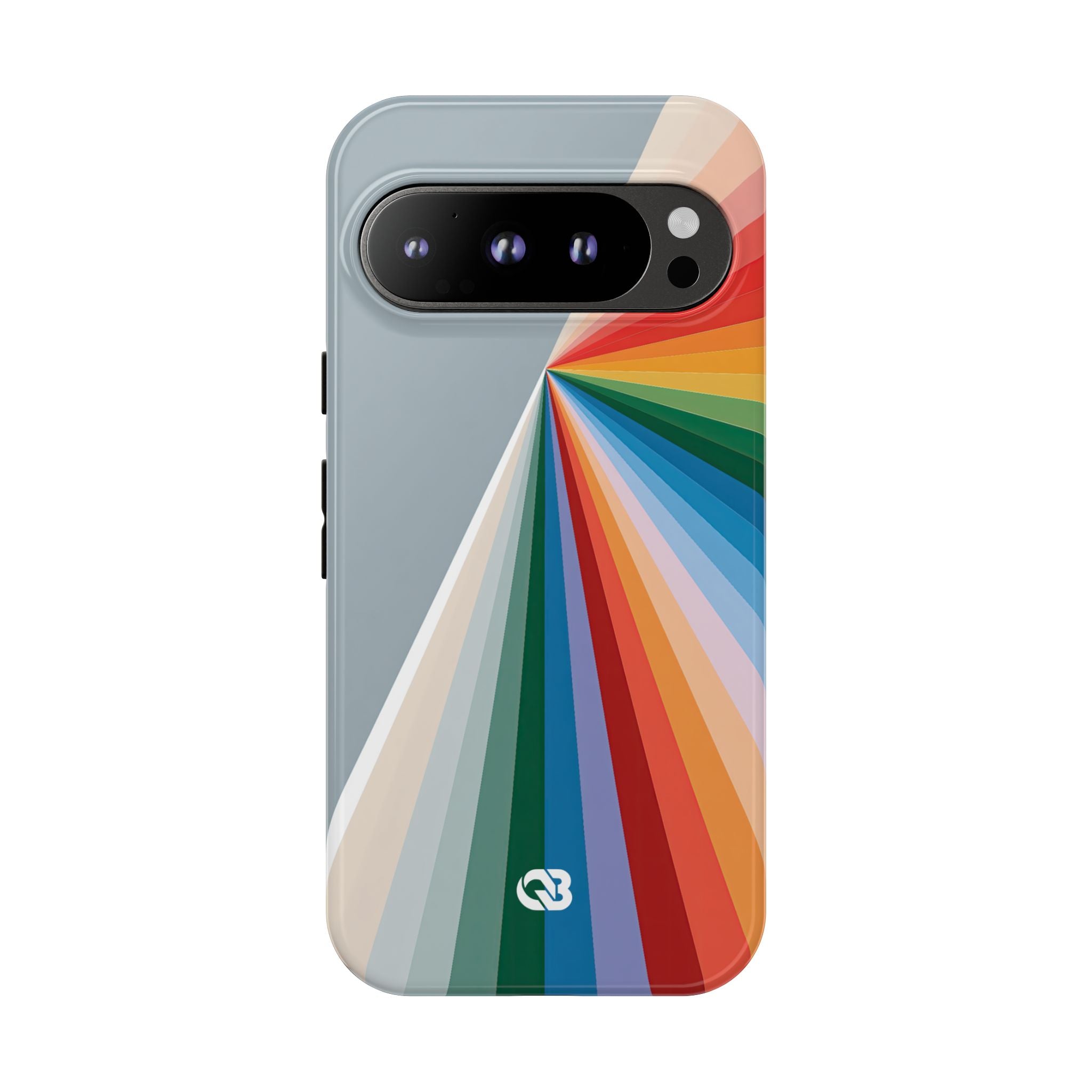 Grey Tough Phone Case for Google Pixel - Slate Prism Burst