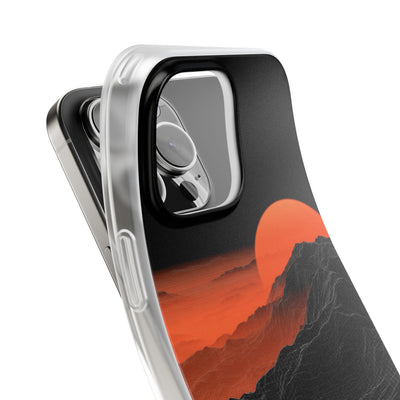 Solar Ridge Mesh · Lite Phone Case for iPhone ·  Black
