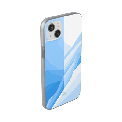 Blue Lite Phone Case for iPhone - Arctic Glacial Ridge
