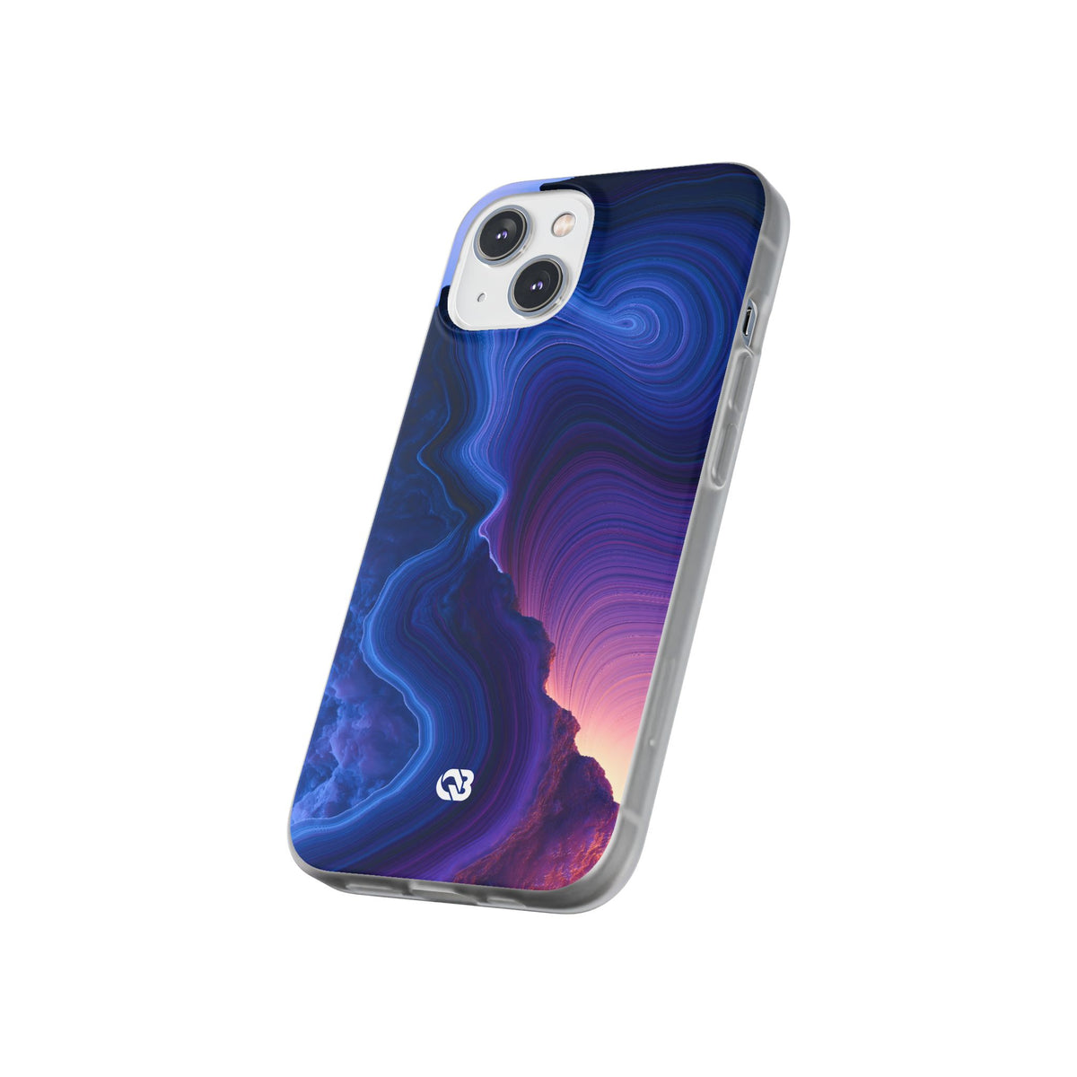 Radiant Strata · Lite Phone Case for iPhone ·  Blue