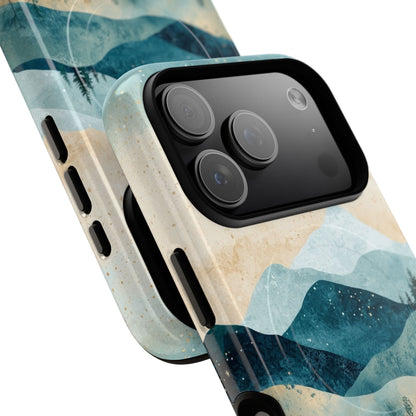 Moonlit Mountains iPhone 17 Pro Case - Tough+ - CASE•BOB