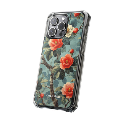 Coral Bloom iPhone 15 Pro Max Cover - Impact