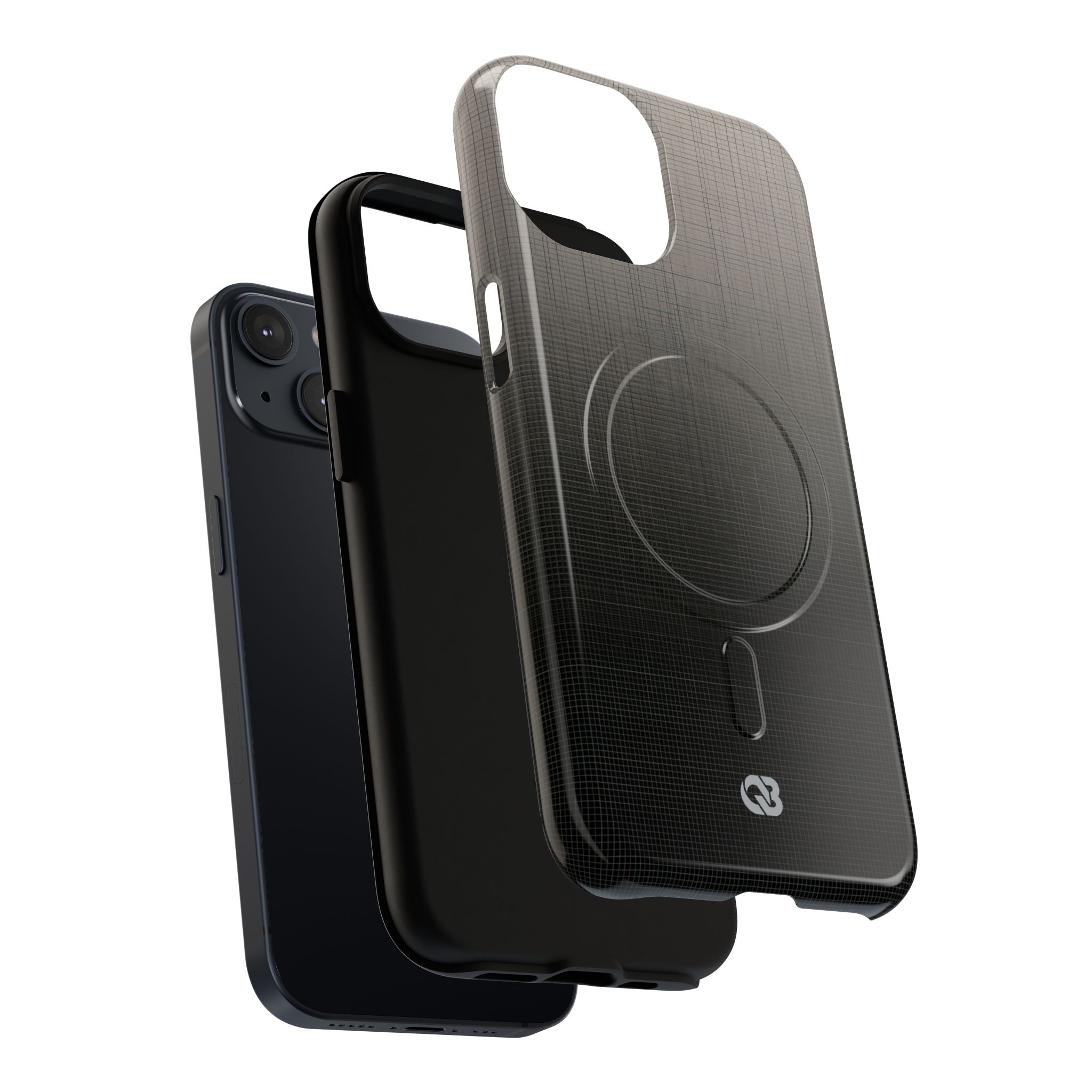 Grey Tough 2.0 Magsafe Phone Case for iPhone - Faded Sand Mesh