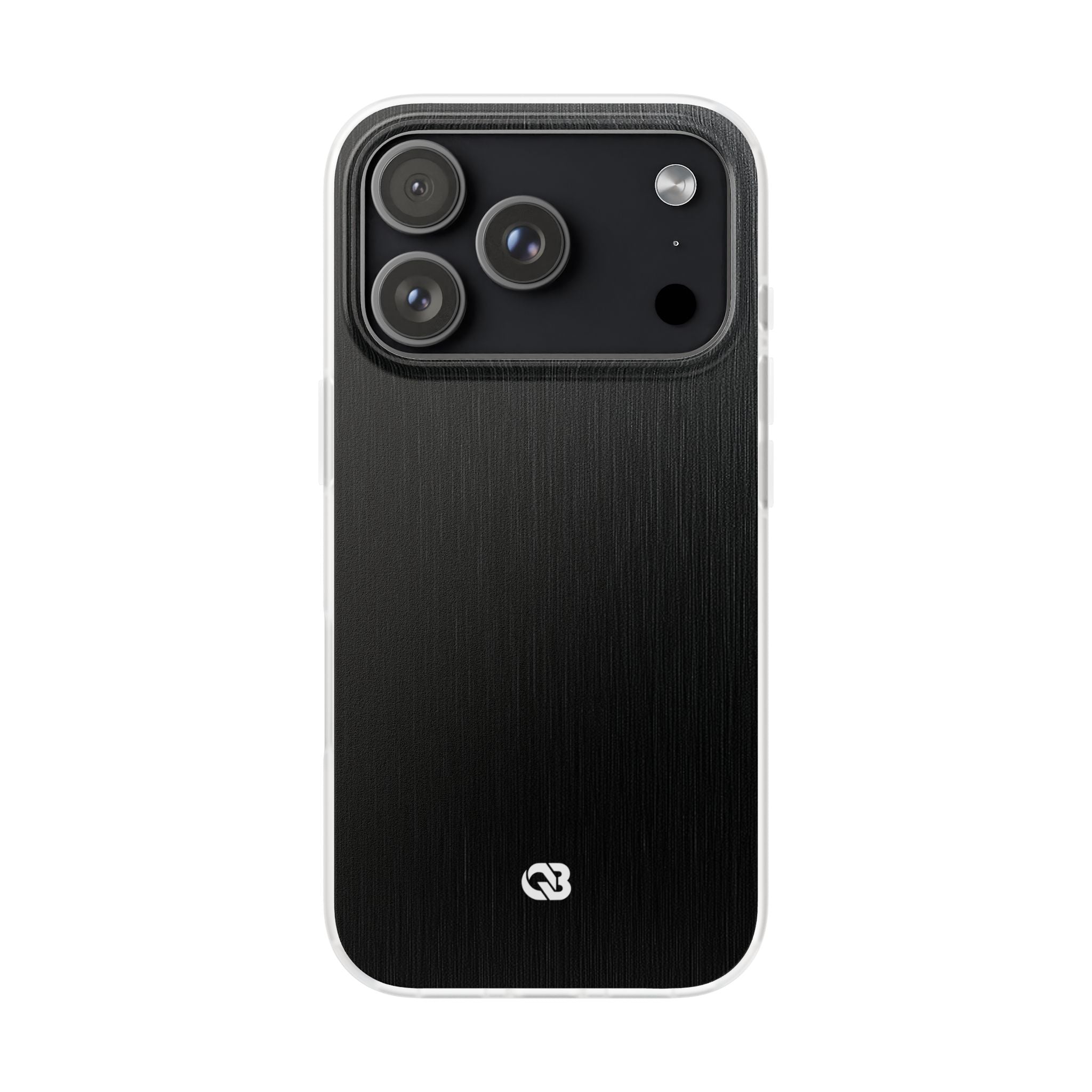 Black Lite Phone Case for iPhone - Brushed Obsidian Slate