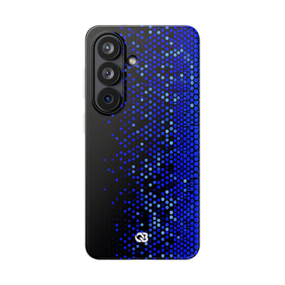 Cobalt Hex Dispersion · Lite Phone Case for Samsung · Blue