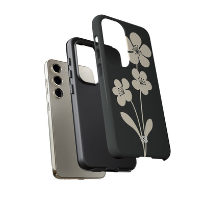 Nordic Blossom · Tough Phone Case for Samsung · Black