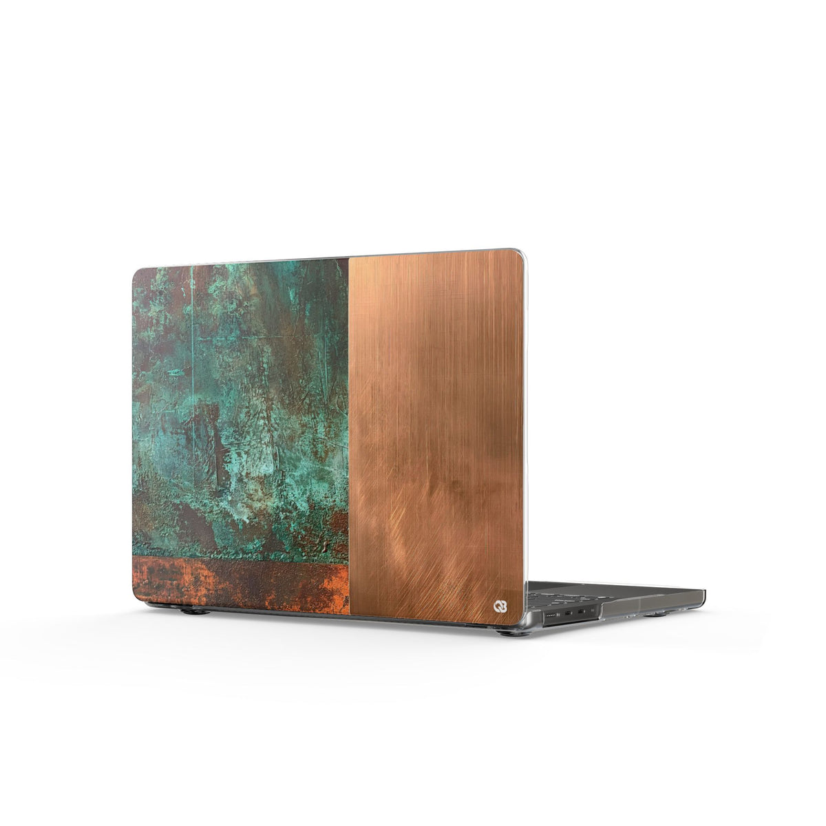 Oxidized Copper Patina · Clear Hard Case for MacBook · Green