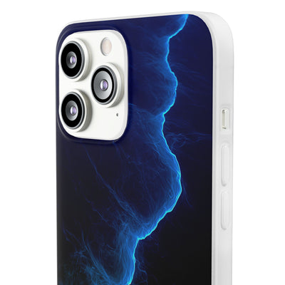 Electric Azure Drift · Lite Phone Case for iPhone ·  Blue