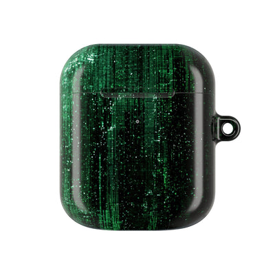 Emerald Void · Hard Case for AirPods & AirPods Pro · Green