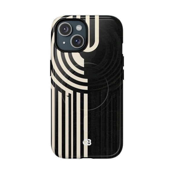 Orbital Resonance · Tough 2.0 Magnetic Phone Case for iPhone · Black