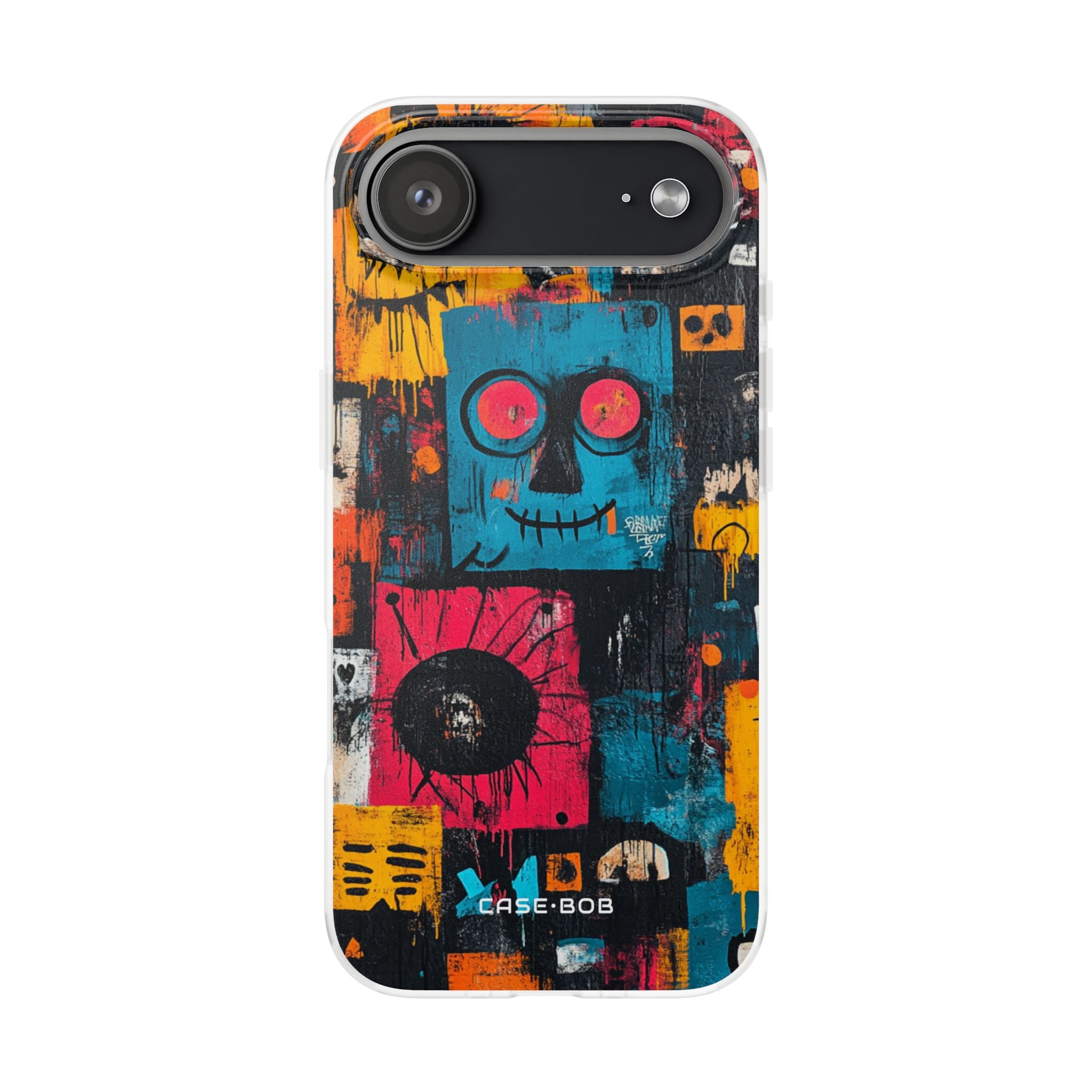 Blue Stitch Smile iPhone 17 Air Case - Soft - CASE•BOB