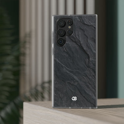 Dark Slate Strata · Lite Phone Case for Samsung · Black
