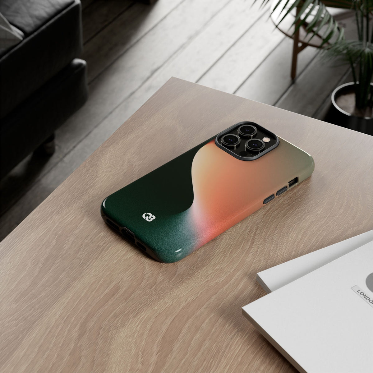 Luminous Arc · Tough Phone Case for iPhone · Green