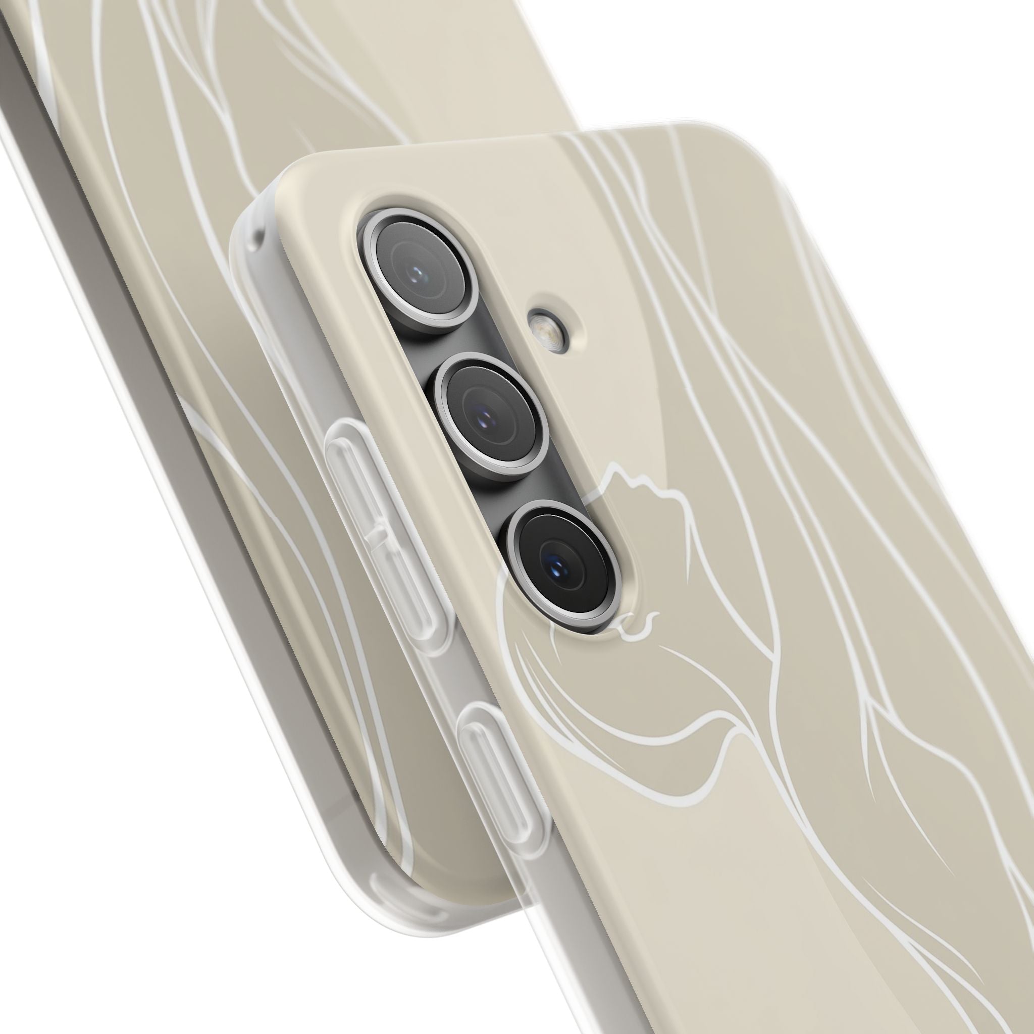 Ethereal Sand Silhouette · Soft Phone Case for Samsung