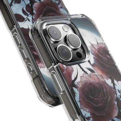 Lunar Lace Petals · Impact Coque de téléphone pour iPhone · Magsafe
