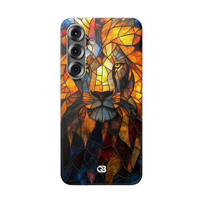 Amber Glass Lion · Soft Coque de téléphone pour Samsung