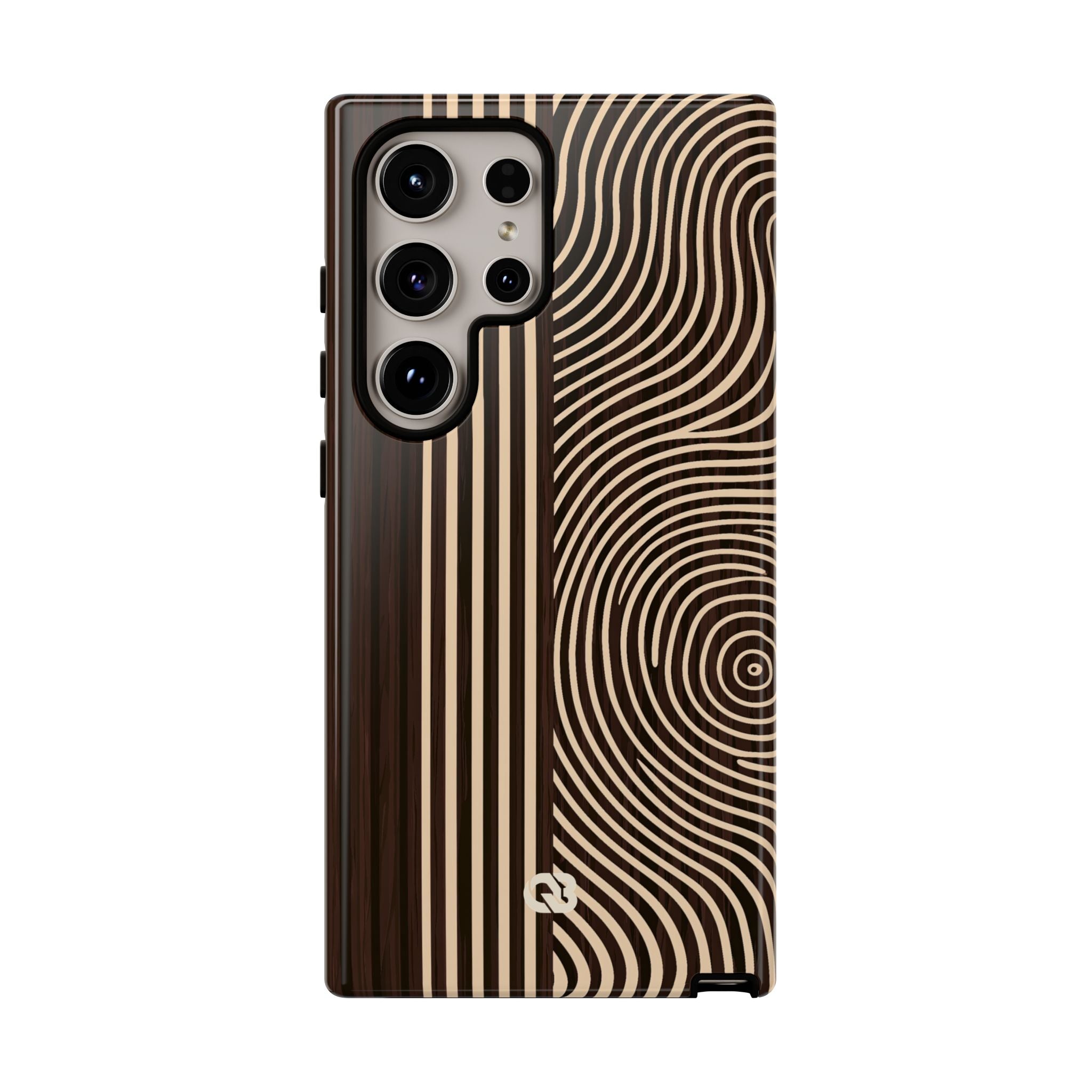 Brown Tough Phone Case for Samsung - Espresso Sand Ridge