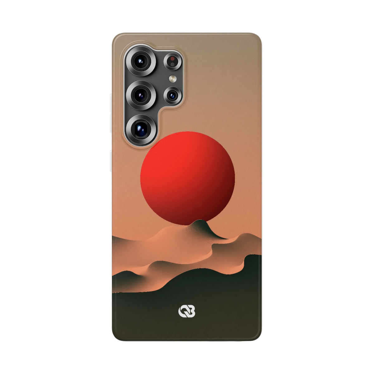 Crimson Sol Ridge · Lite Phone Case for Samsung · Red