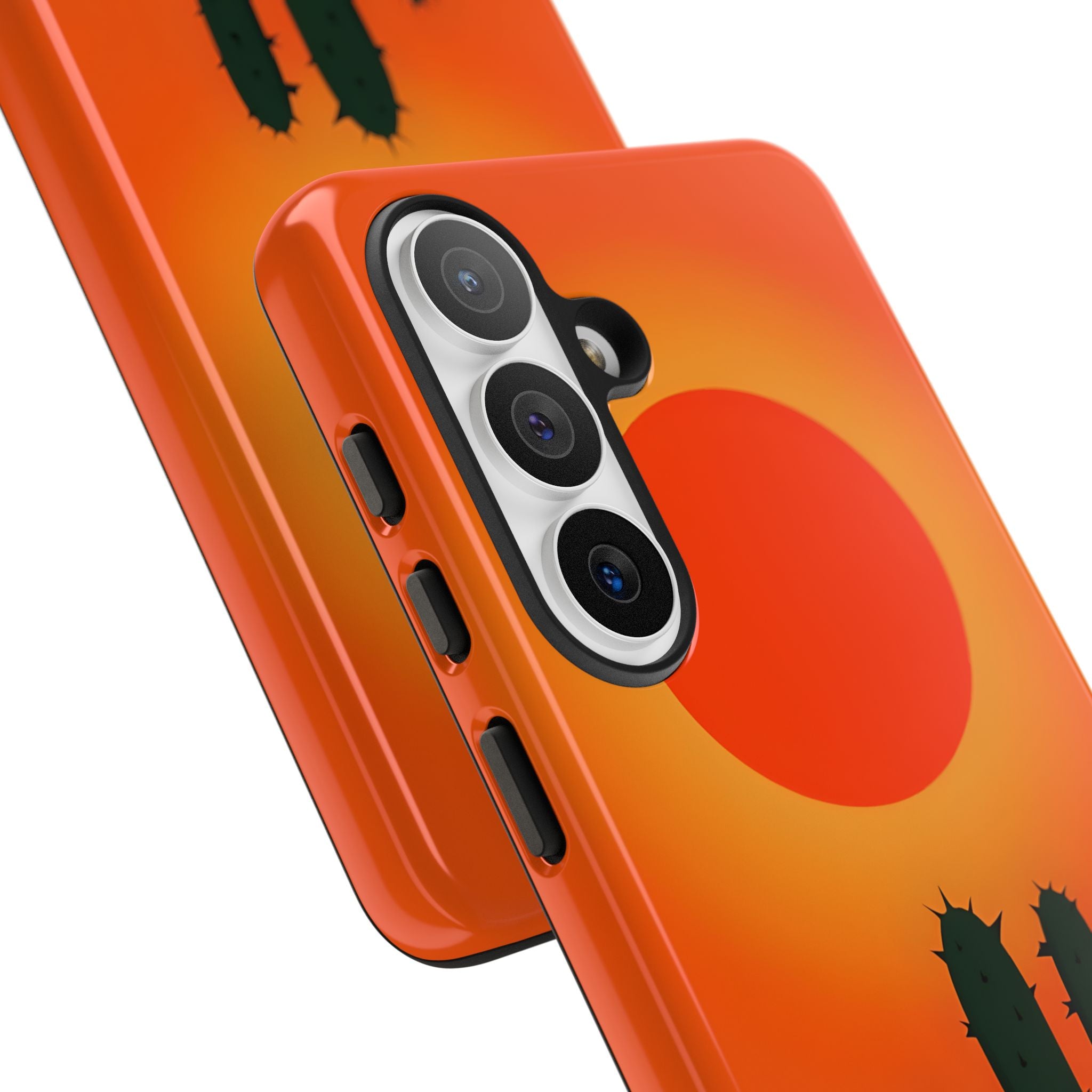 Scorched Saguaro Sunset · Tough Phone Case for Samsung