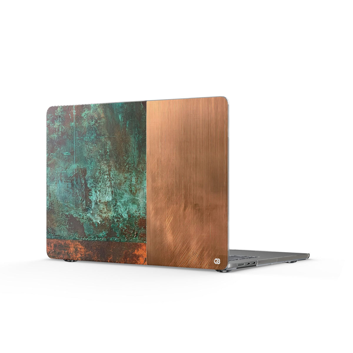 Oxidized Copper Patina · Clear Hard Case for MacBook · Green