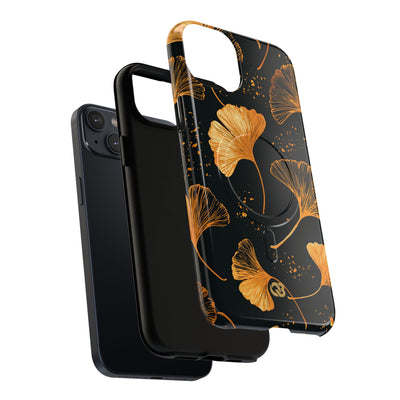 Gilded Ginkgo · Tough 2.0 Magnetic Phone Case for iPhone · Gold