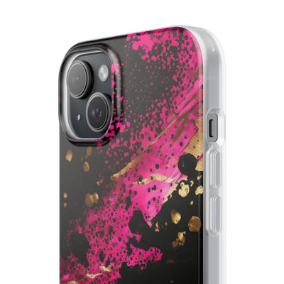 Magenta Liquid Gold · Soft Capa para iPhone