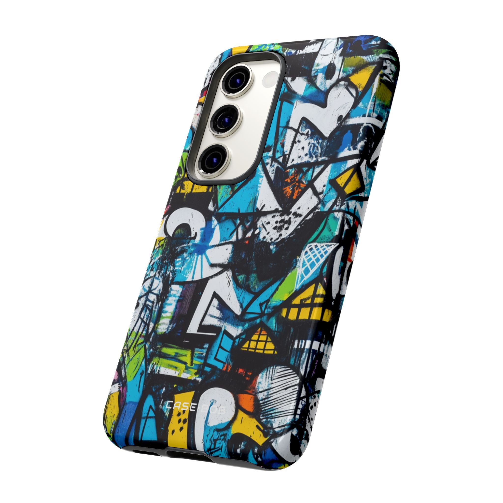 White Ripple Drift Samsung S23 Case - Tough
