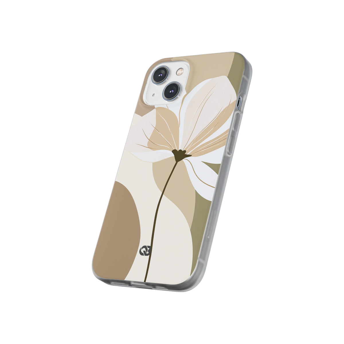 Soft Petal Bloom · Lite Phone Case for iPhone ·  Beige