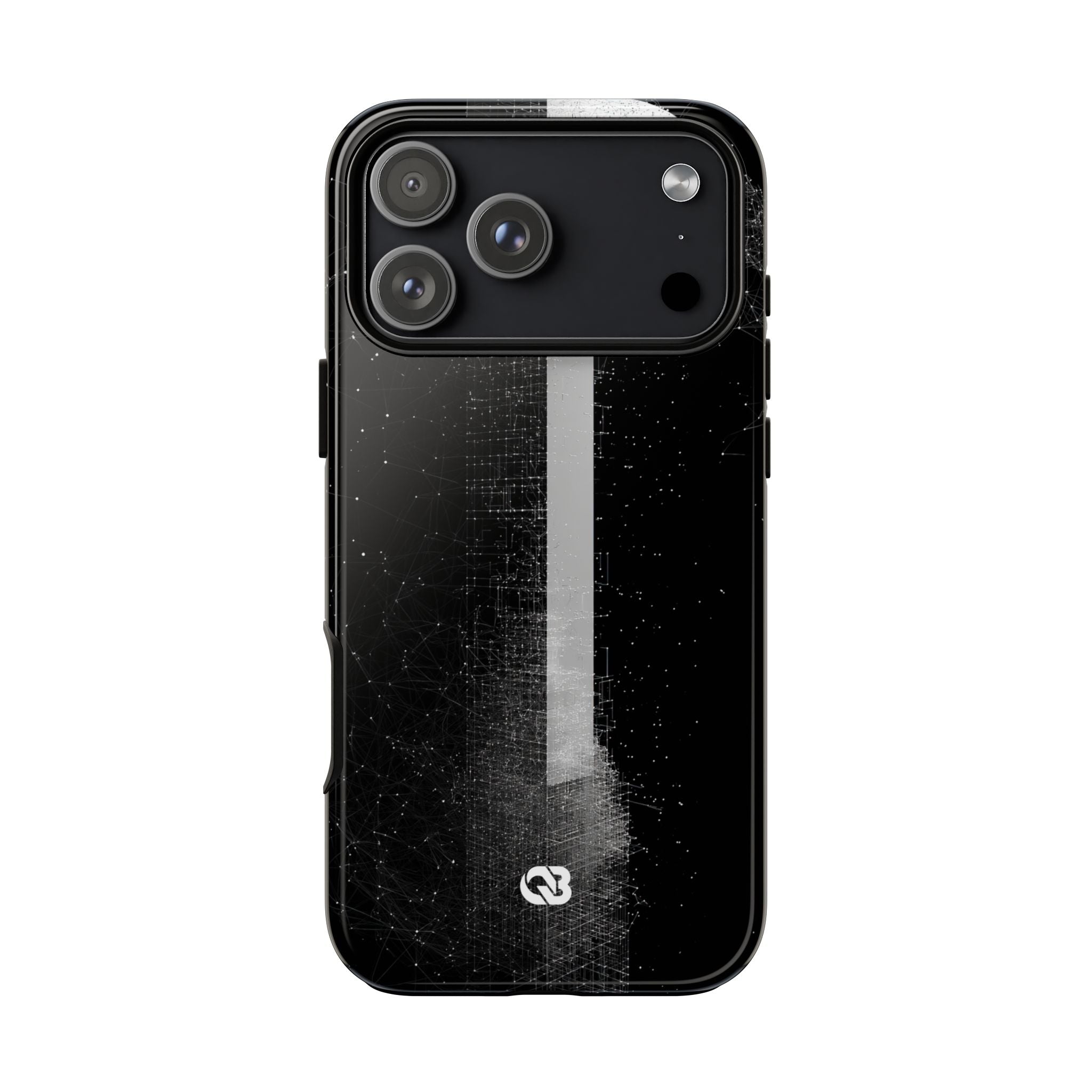 Black Tough Phone Case for iPhone - Vector Core Monolith