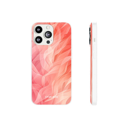 Peach Wave Drift iPhone 13 Pro - Soft