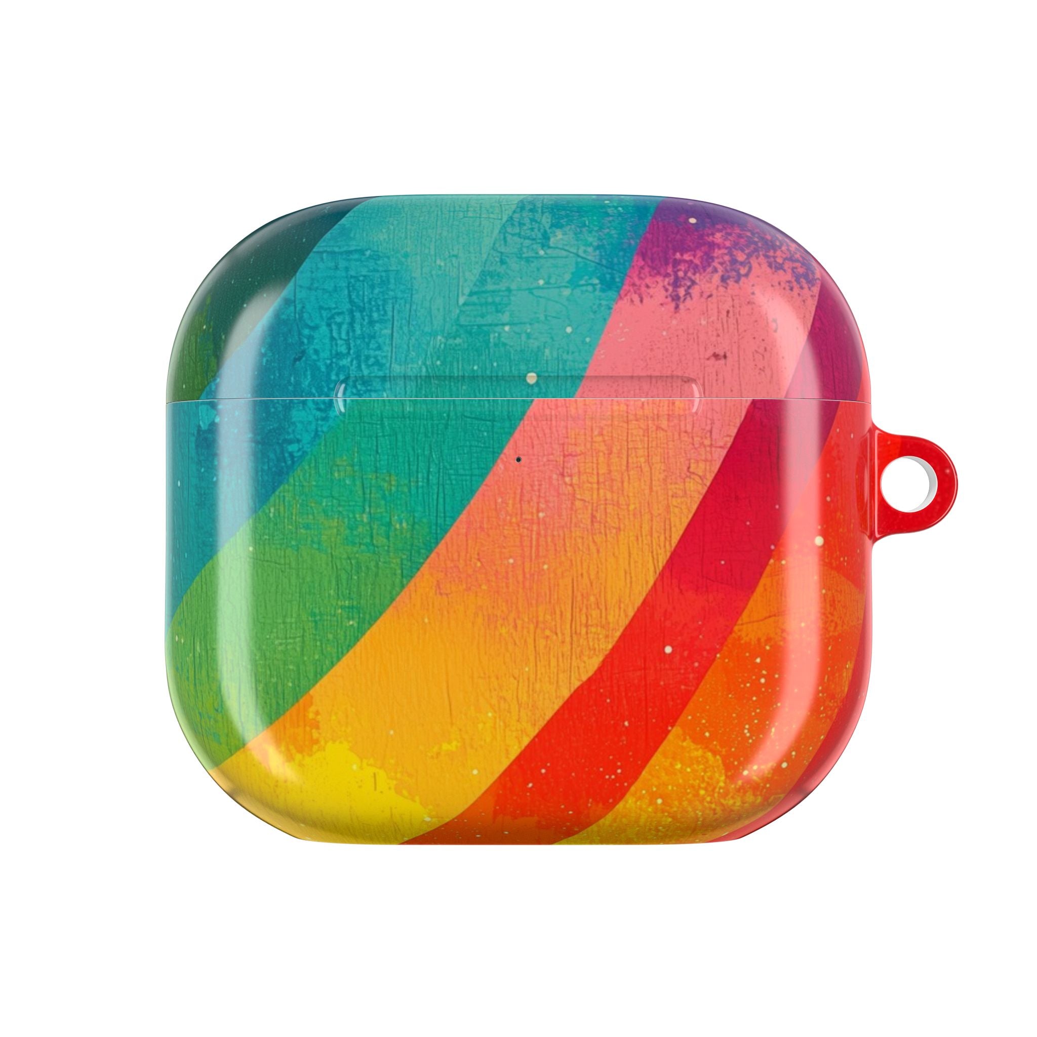 Curved Rainbow Breeze - AirPods Case