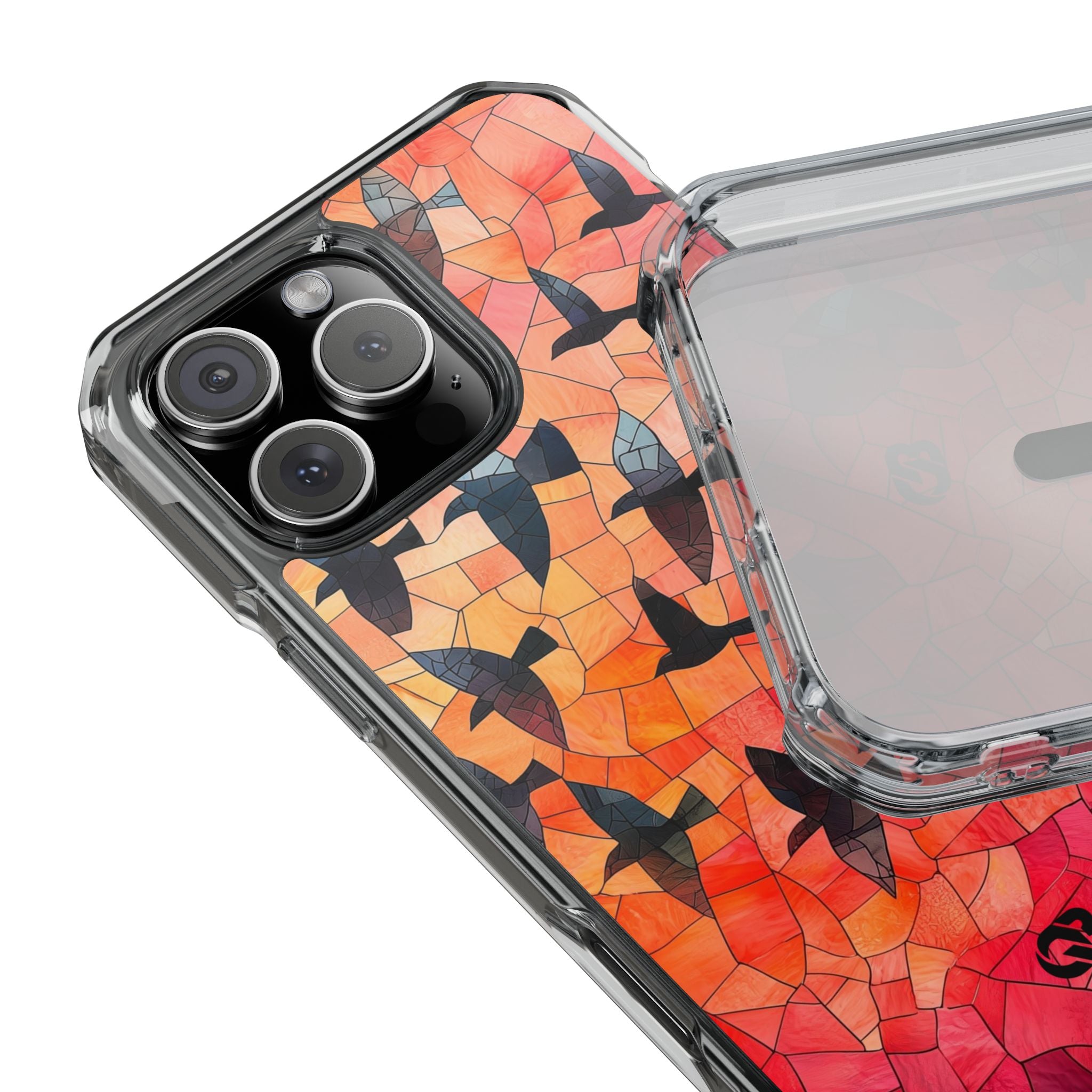 Ember Mosaic Wings · Impact Coque de téléphone pour iPhone · Magsafe