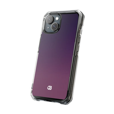 Velvet Dusk · Clear Impact Magnetic Phone Case for iPhone · Purple