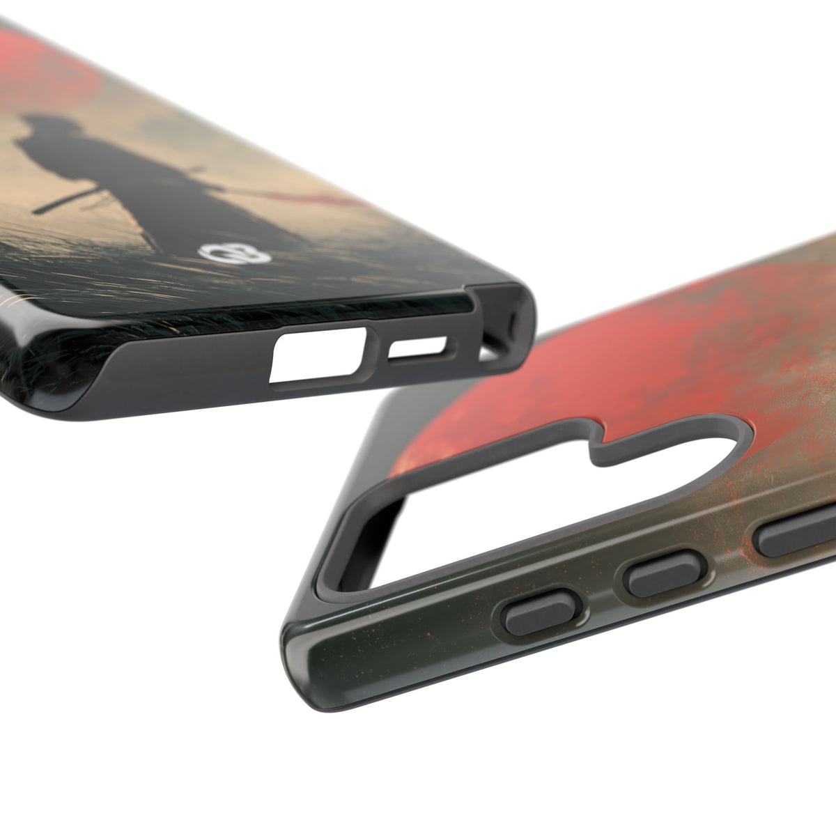 Crimson Moon Ronin · Tough Phone Case for Samsung · Red