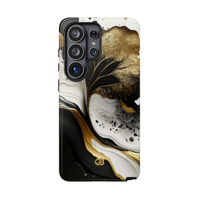 Molten Onyx Gold · Tough Coque de téléphone pour Samsung