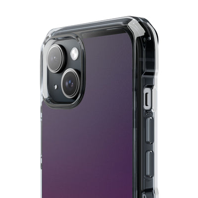 Velvet Dusk · Clear Impact Magnetic Phone Case for iPhone · Purple