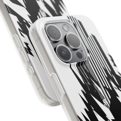 White Lite Phone Case for iPhone - Shattered Vector Spire