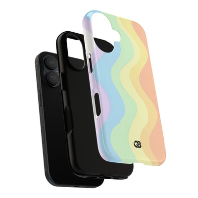 Pastel Ripple Flow · Tough Case na iPhone