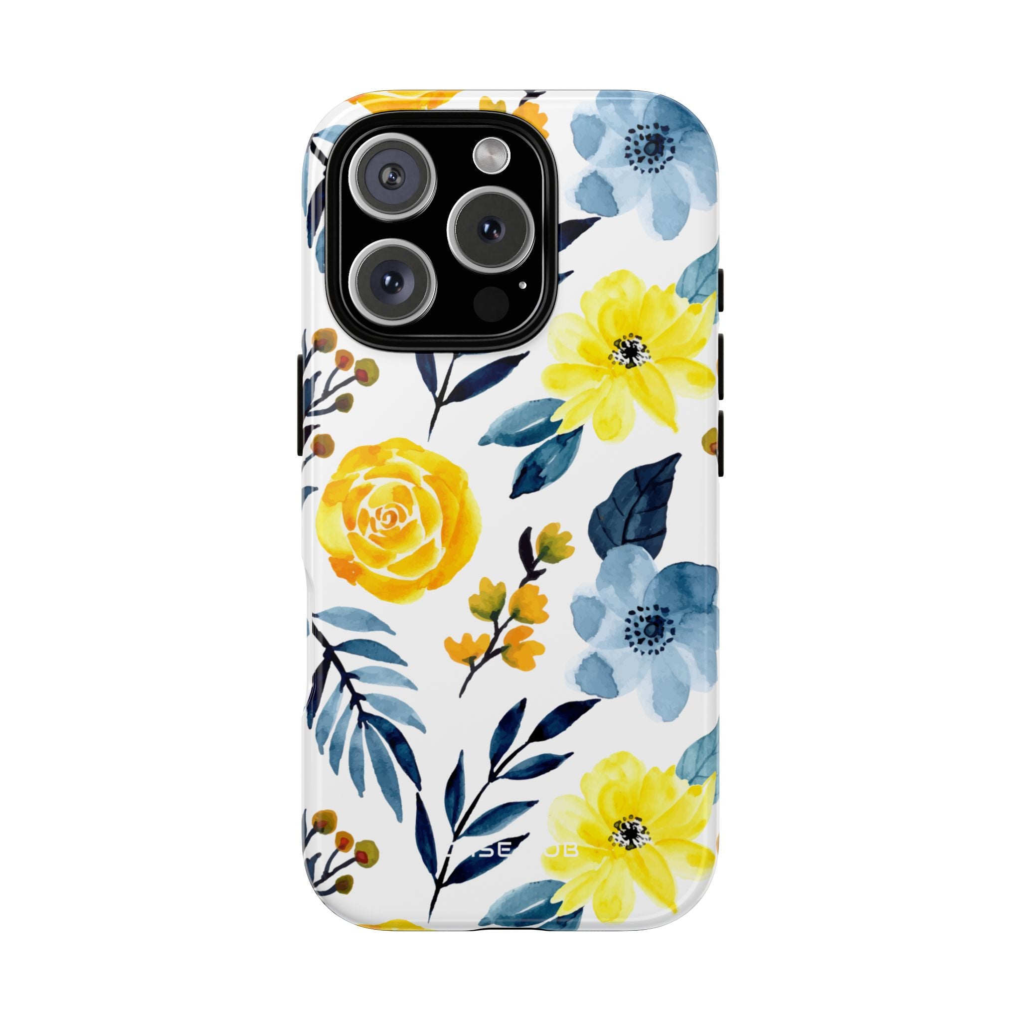 Yellow Blossom iPhone 16 Pro Case - Tough