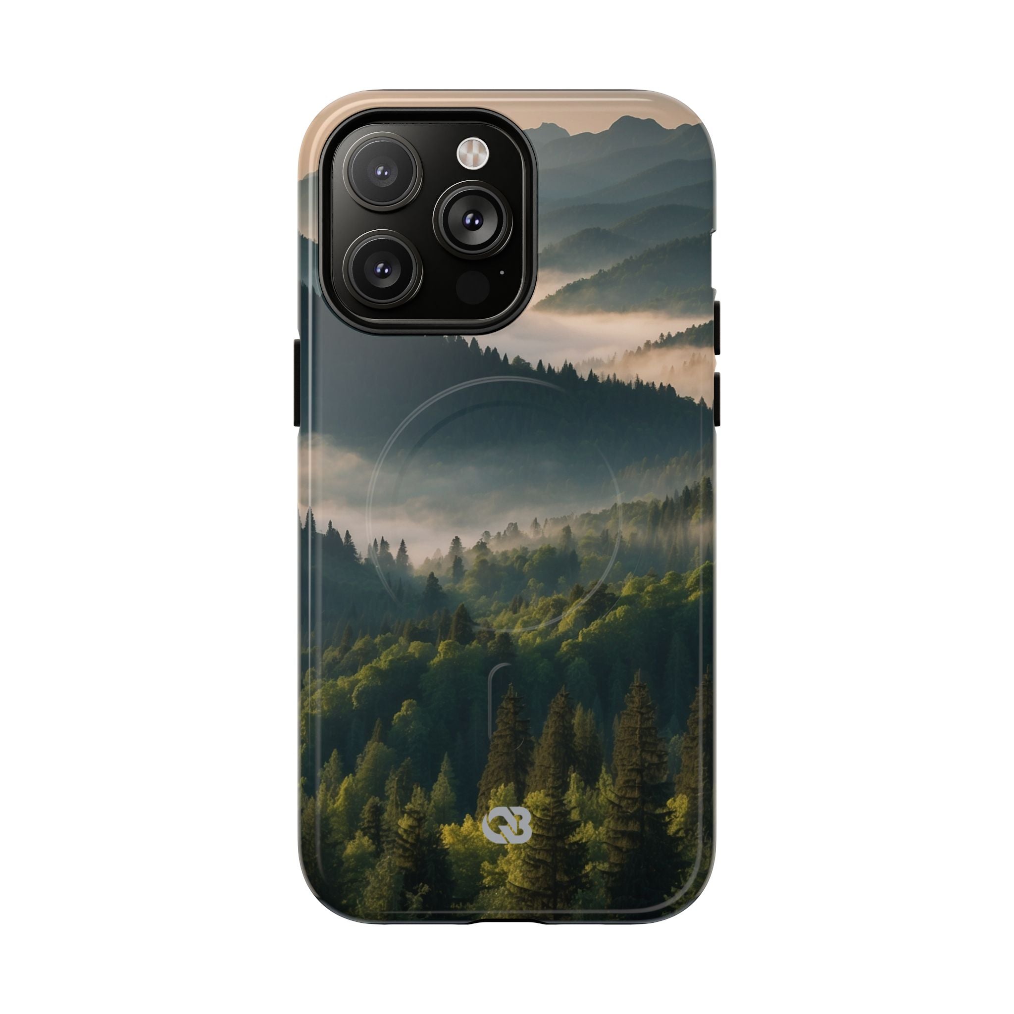 Foggy Mountain Ridge · Tough+ Hoesje voor iPhone · Magsafe