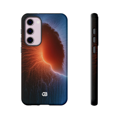 Thermal Aura Pulse · Tough Phone Case for Samsung · Blue