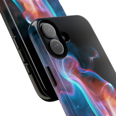 Neon Waveform · Tough Phone Case for iPhone · Black