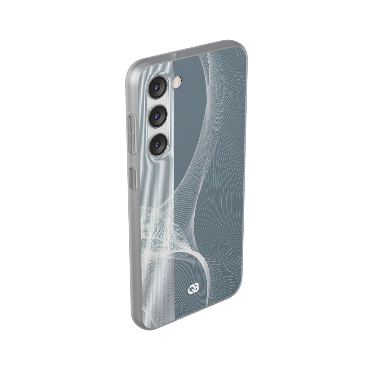 Slate Contour Drift · Lite Phone Case for Samsung · Grey