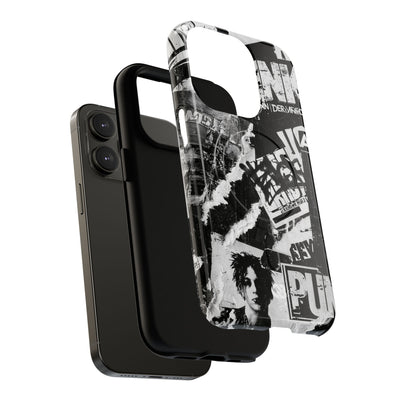 Underground Punk Collage · Tough 2.0 Magnetic Phone Case for iPhone · Black